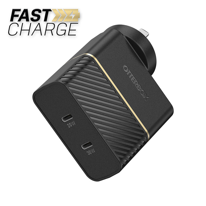Otterbox Dual USB C Wall Charger 50W