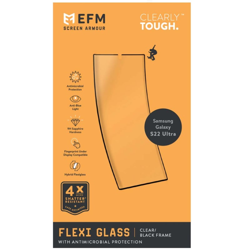 Galaxy S22 Ultra EFM Flexi Glass