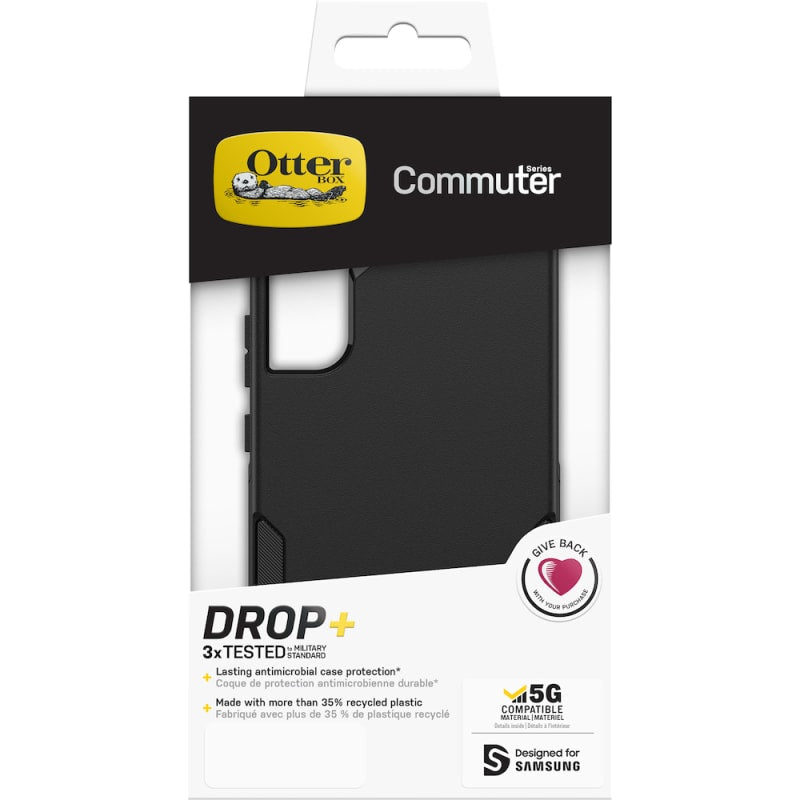 Otterbox Commuter Case For Samsung Galaxy S22+ - Black