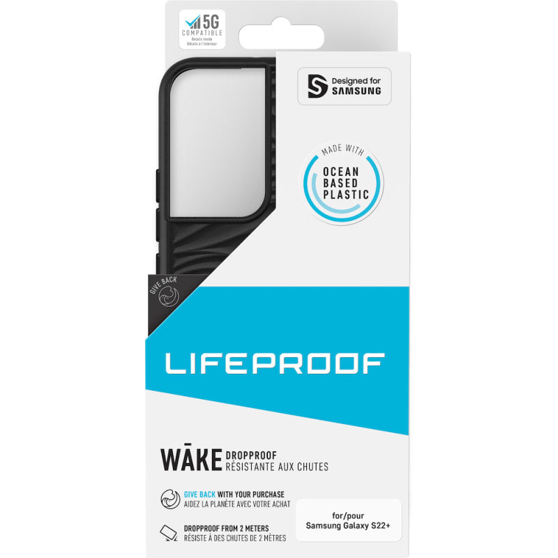 Lifeproof Wake Case For Samsung Galaxy S22+ - Black