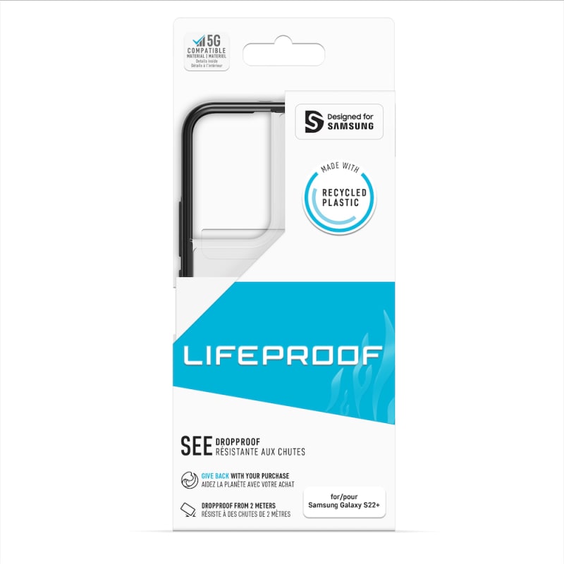 Lifeproof See Case For Samsung Galaxy S22+ - Black Crystal