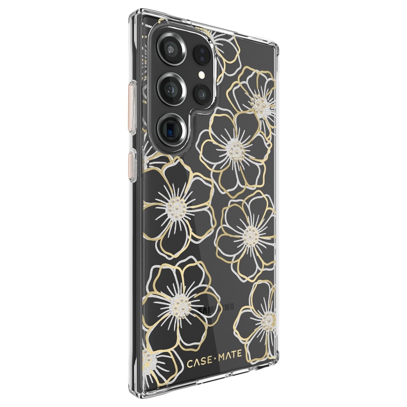 Case-Mate Floral Gems Antimicrobial Case For Galaxy S23 Ultra
