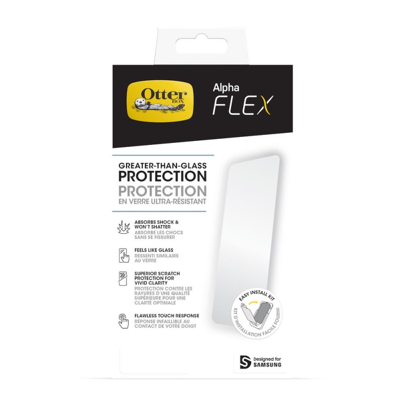 OtterBox Alpha Flex Screen Protector for Galaxy S23