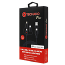 Techano Plus 5-in-1 USB-C & USB-A to Micro USB with USB-C and Lightning
