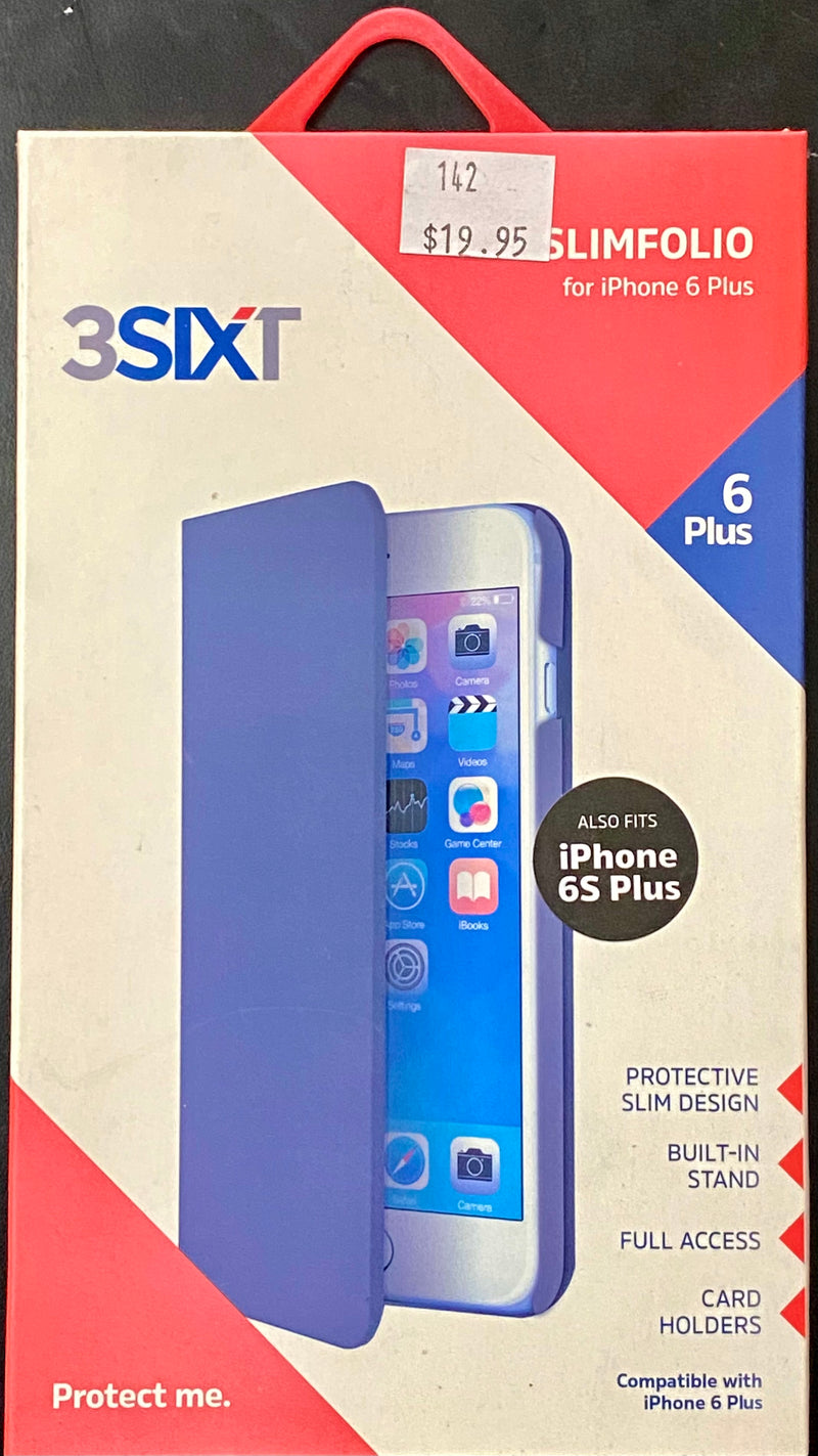 3SIXT Slim Folio iPhone 6 / 6S Plus Grey