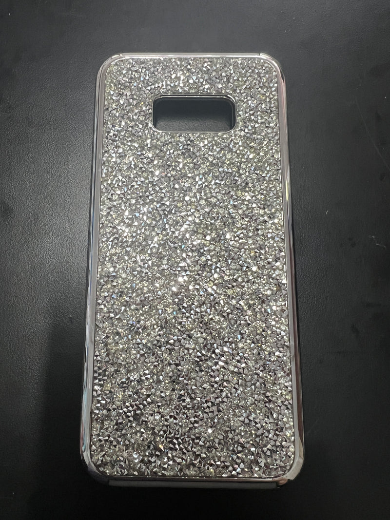 Apex Glitter Case Silver S8 Plus