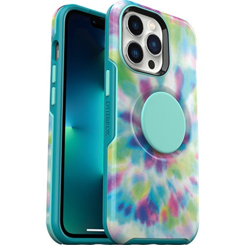 iPhone 13 Pro Otterbox Otter + Pop Symmetry Green/Blue/Purple