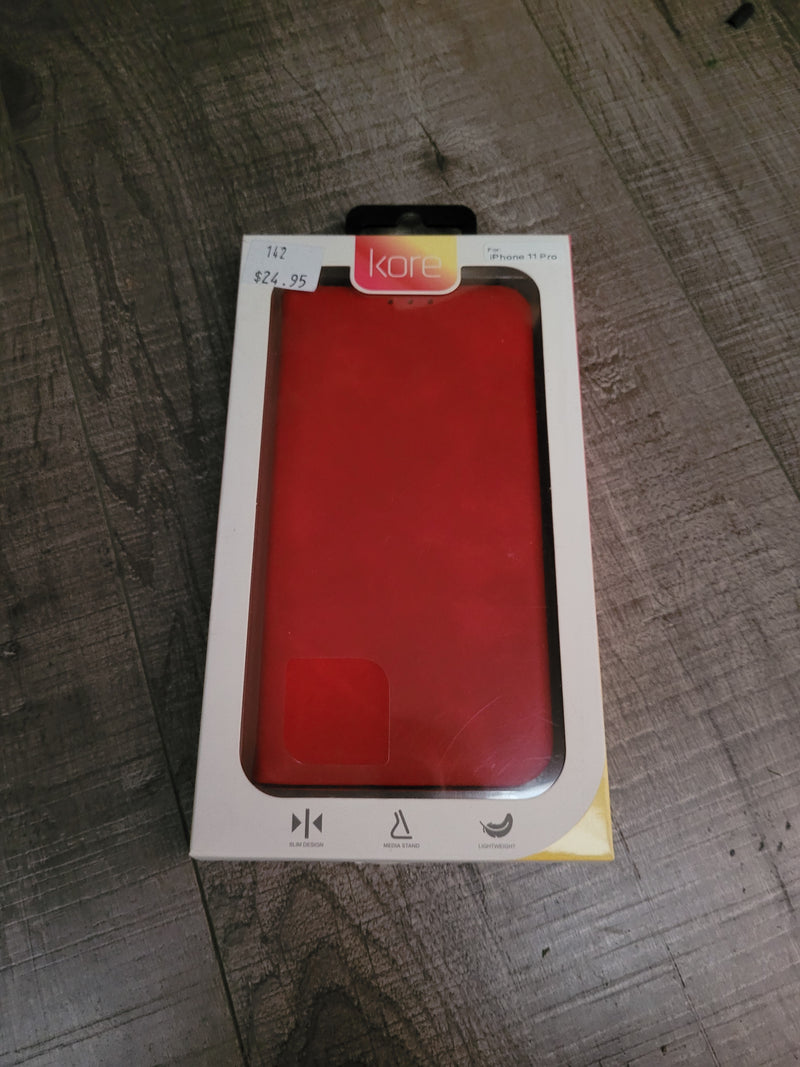 Kore Wallet Case iPhone 11 Pro Red