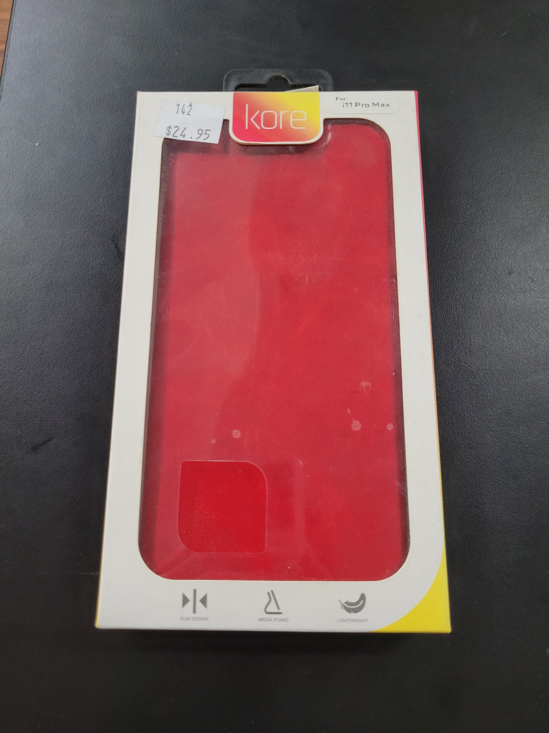 Kore Wallet Case iPhone 11 Pro Max Red