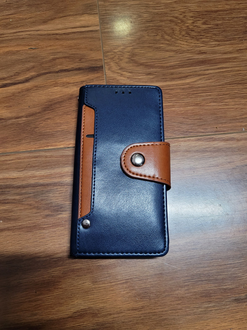 Fascination Case iPhone X Navy/Brown