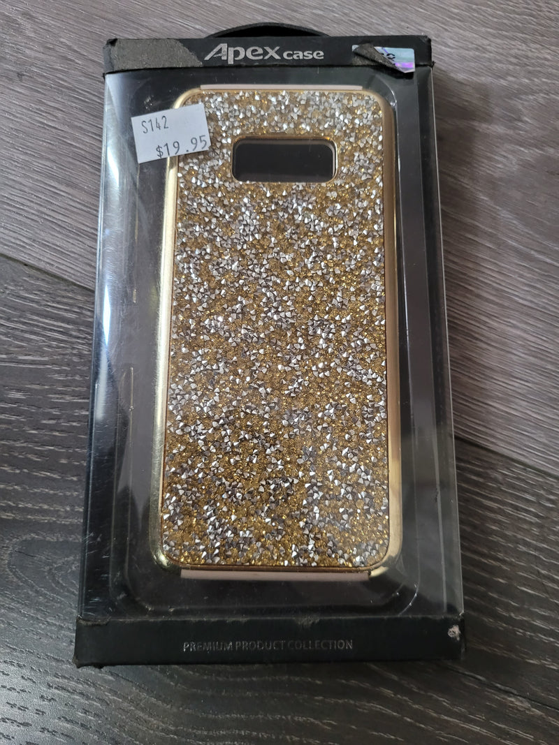 Apex Glitter Case Gold for Galaxy S8