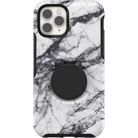 Otter + Pop Symmetry iPhone 11 Pro White Marble