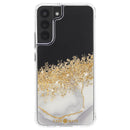 Case-Mate Karat Marble Case For Samsung Galaxy S22 Plus - White Marble