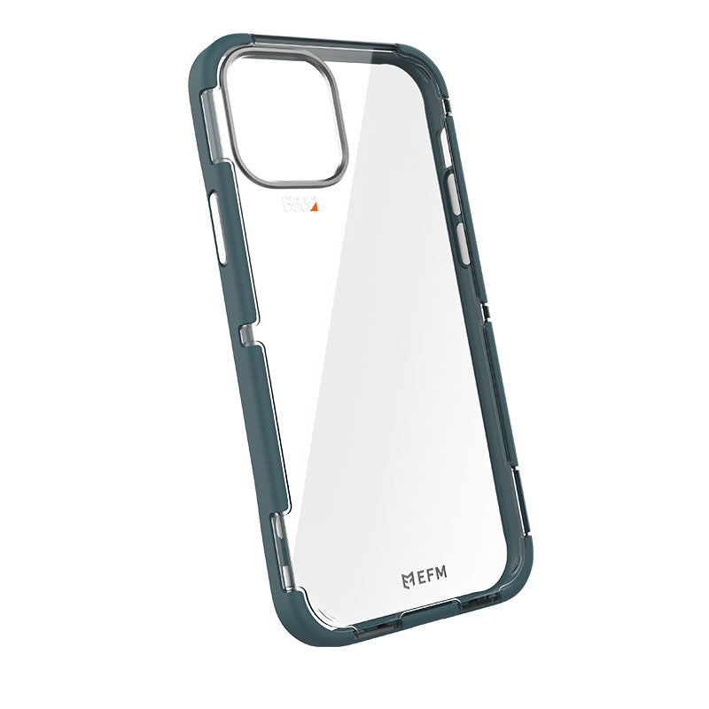 EFM Cayman Case Armour with D3O 5G Signal Plus - For iPhone 12 mini 5.4" - Mediterranea/Space Grey