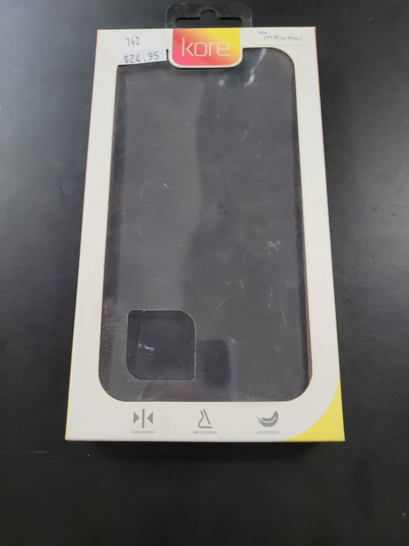 Kore Wallet Case iPhone 11 Pro Max Black