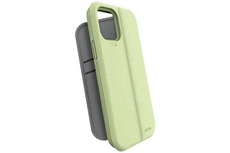 EFM Miami Wallet Case Armour with D3O - For iPhone 12 Pro Max - Pale Mint