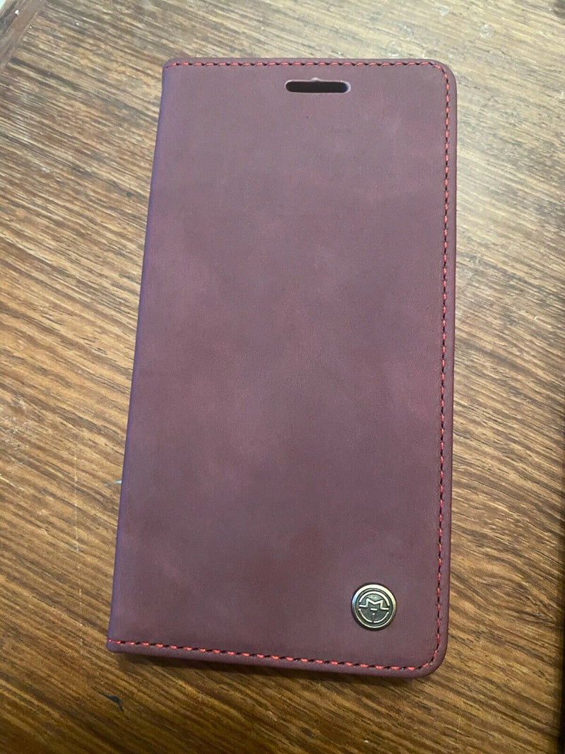 CaseMe Retro Matte Soft Leather Wallet Case for iPhone 11 Pro